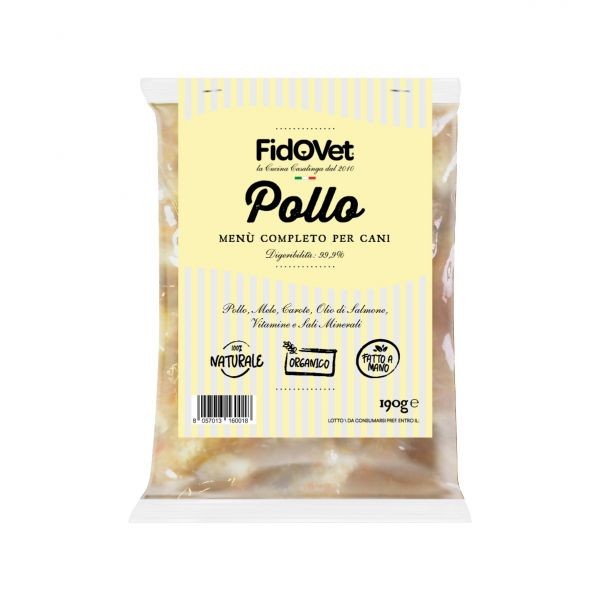FIDOVET Menù Fresco Pollo 4x190g