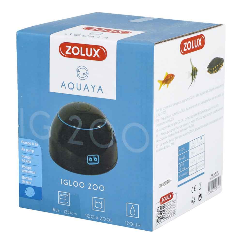 ZOLUX Aeratore IGLOO 200 nero