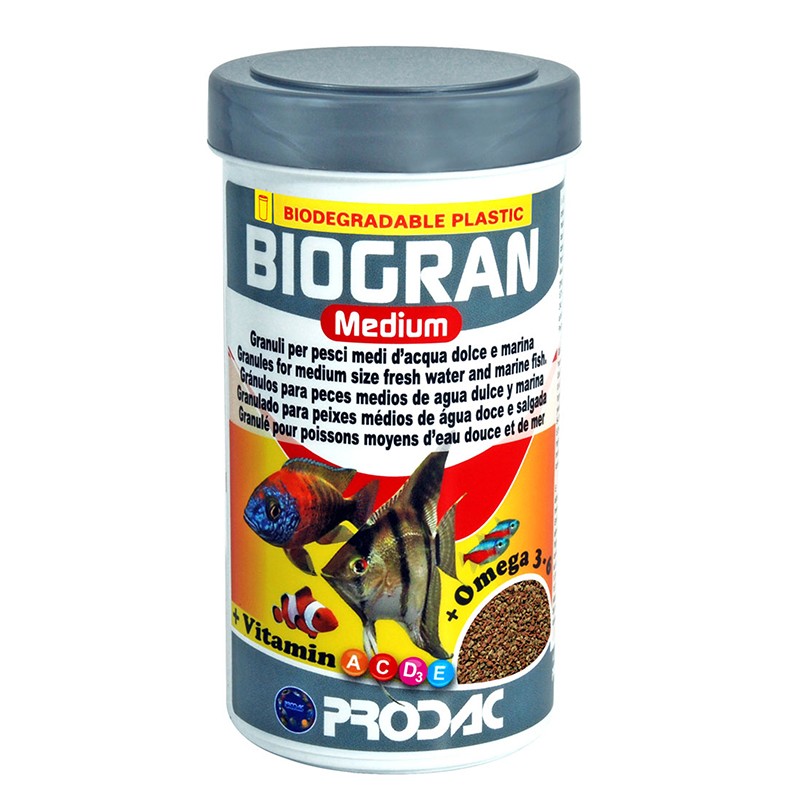 PRODAC BIOGRAN MEDIUM GRANULI PESCI TROPICALI 100gr