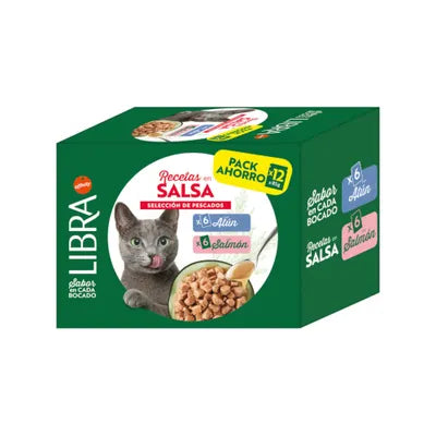 LIBRA MULTIPACK BOCCONI IN salsa 6X85gr TONNO 6X85gr SALMONE