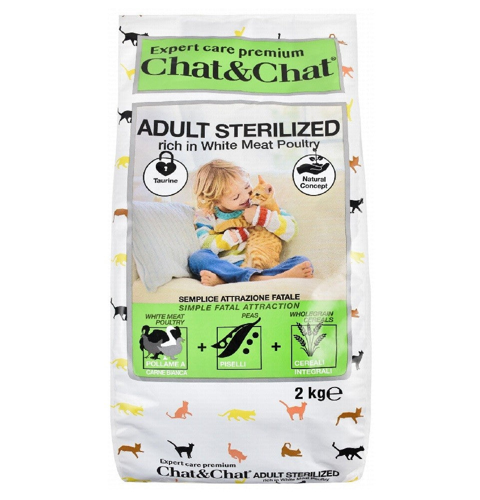 Chat&Chat Expert Adult STERILIZED 2kg