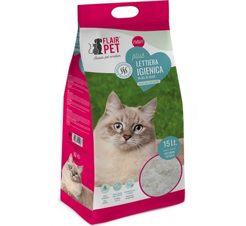 lettiera silicio Flair Pet
