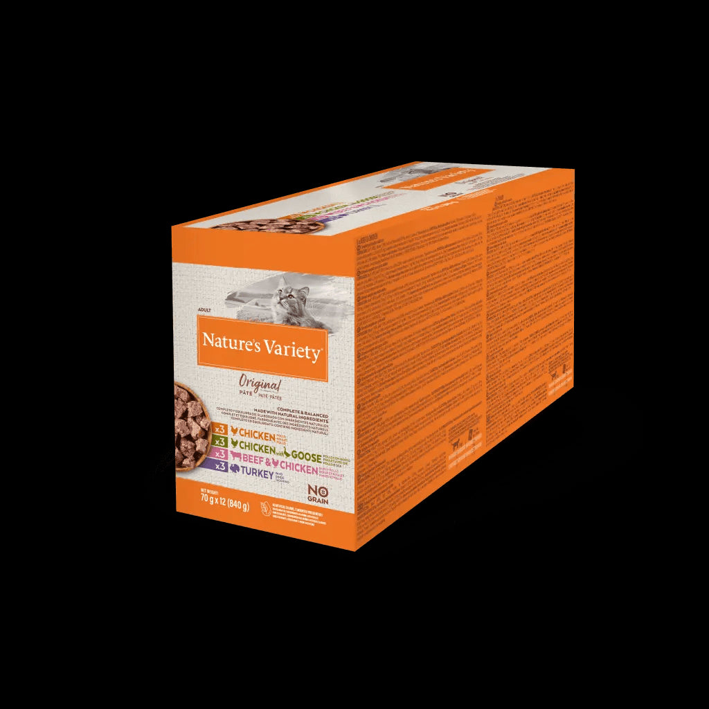 Nature's Variety Original Patè Multipack 12x70gr