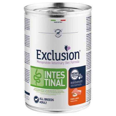 EXCLUSION DIET INTESTINAL 400G DOG