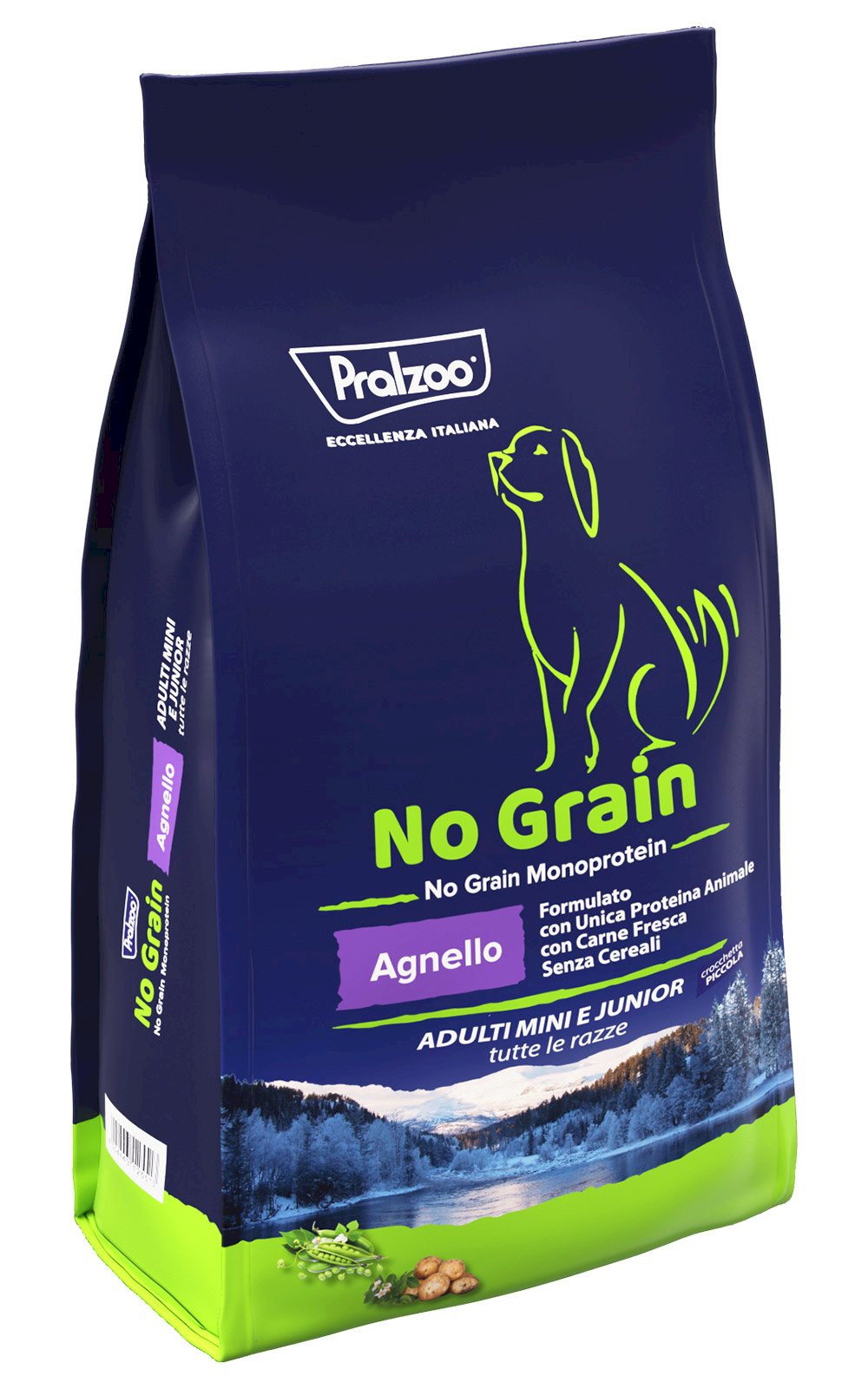 Pralzoo NoGrain Mini Adult Junior Agnello