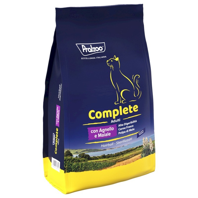 PRALZOO CAT COMPLETE AGNELLO E MAIALE 1.5kg