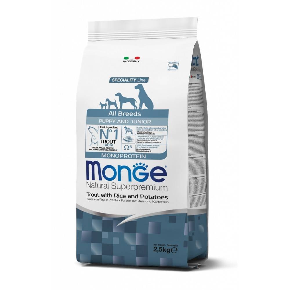 Monge Puppy All Breed Trota 2.5kg