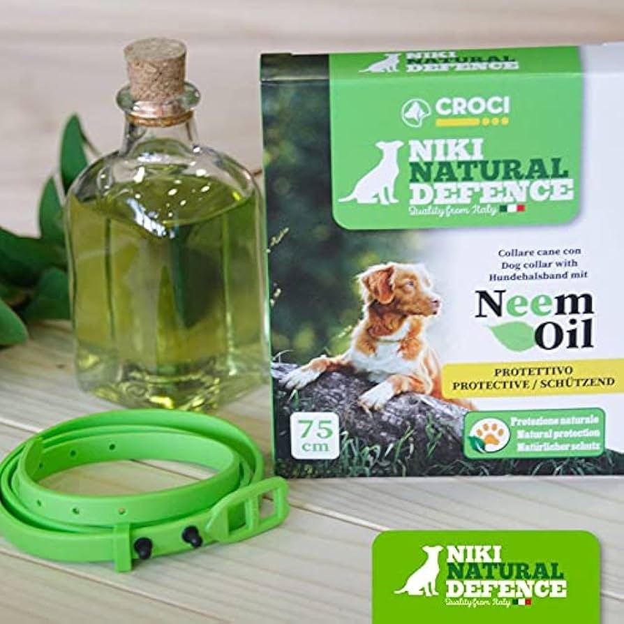 NIKI NATURAL DEFENCE - COLLARE REPELLENTE CON OLIO DI NEEM