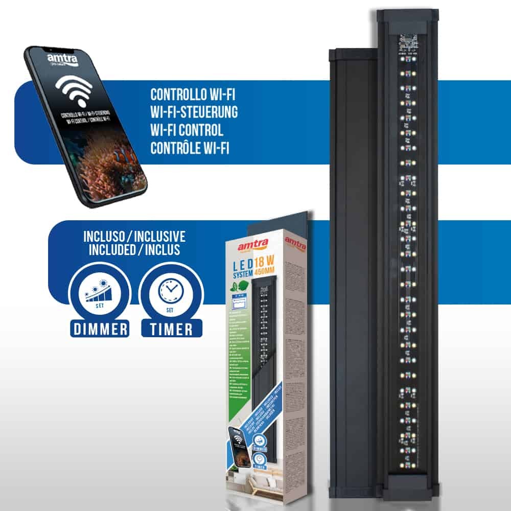 AMTRA LED SYSTE, FRESH WI-FI 450MM 18 Watt / 1300 Lumen