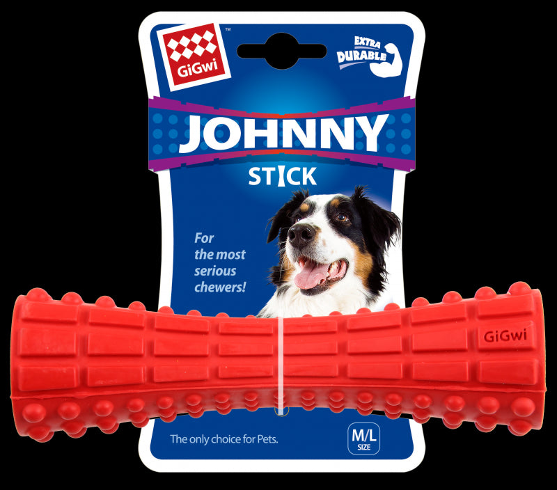 gigwi Johnny Stick solid rubber red
