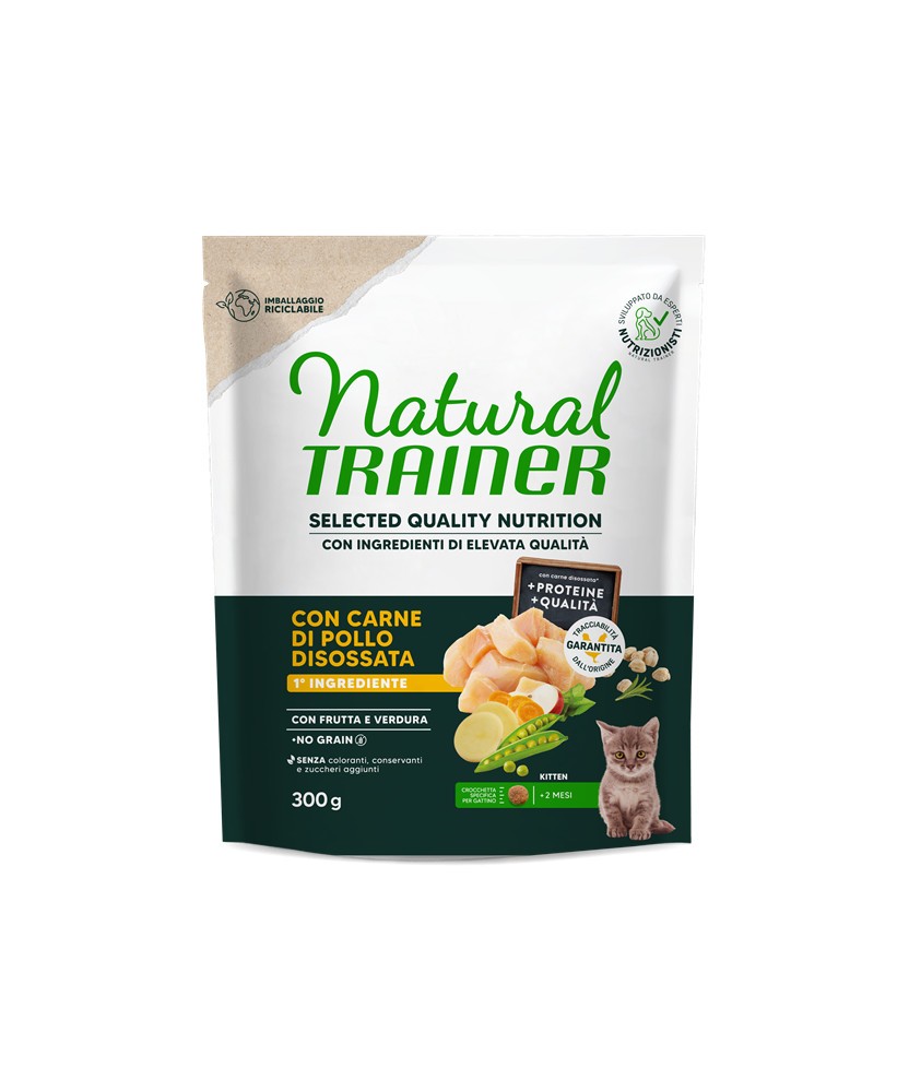 NATURAL TRAINER SELECTED QUALITY KITTEN POLLO 1,5KG