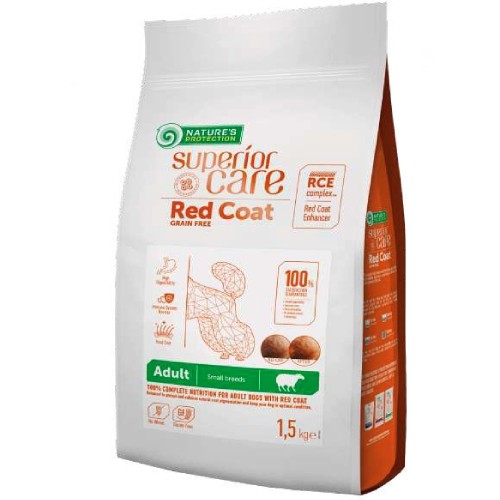 NATURE'S PROTECTION SUPERIOR CARE RED COAT ADULT AGNELLO SMALL