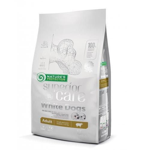 NATURE'S PROTECTION SUPERIOR CARE WHITE DOGS ADULT AGNELLO SMALL