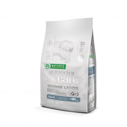 NATURE'S PROTECTION SUPERIOR CARE WHITE DOGS ADULT PESCE BIANCO SMALL
