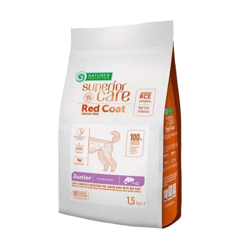NATURE'S PROTECTION SUPERIOR CARE JUNIOR RED COAT SALMONE