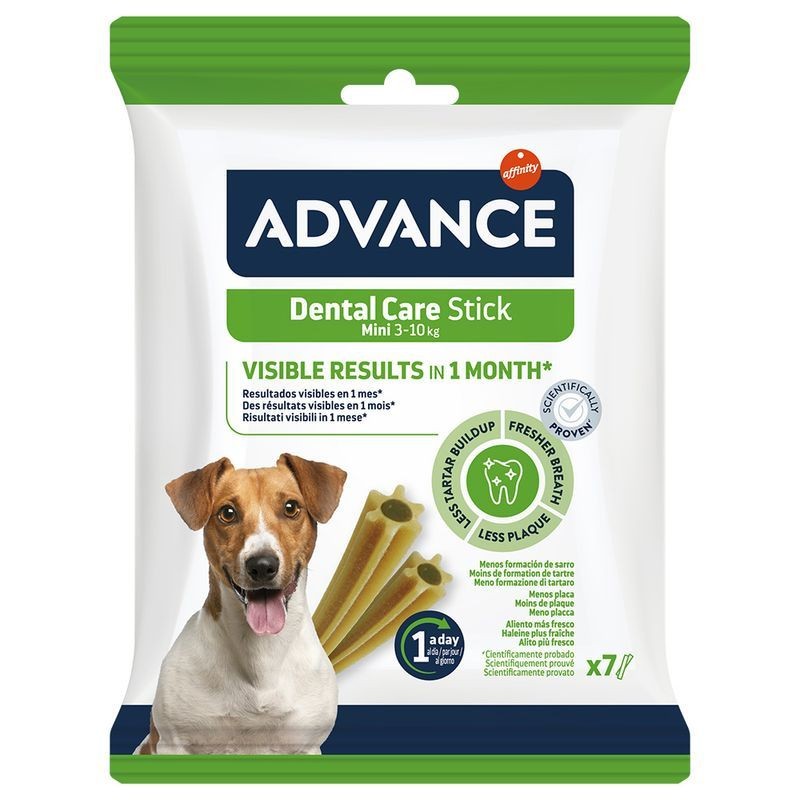 ADVANCE DENTAL CARE STICK MINI 3-10KG 7PEZZI