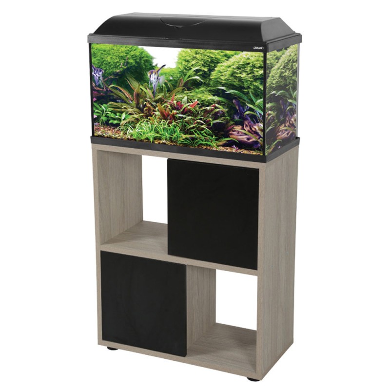 SET NERO MOBILE TREND + ACQUARIO TANA 80 ZOLUX