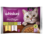 WISKAS Multipack 4x85gr PURE DELIGHT