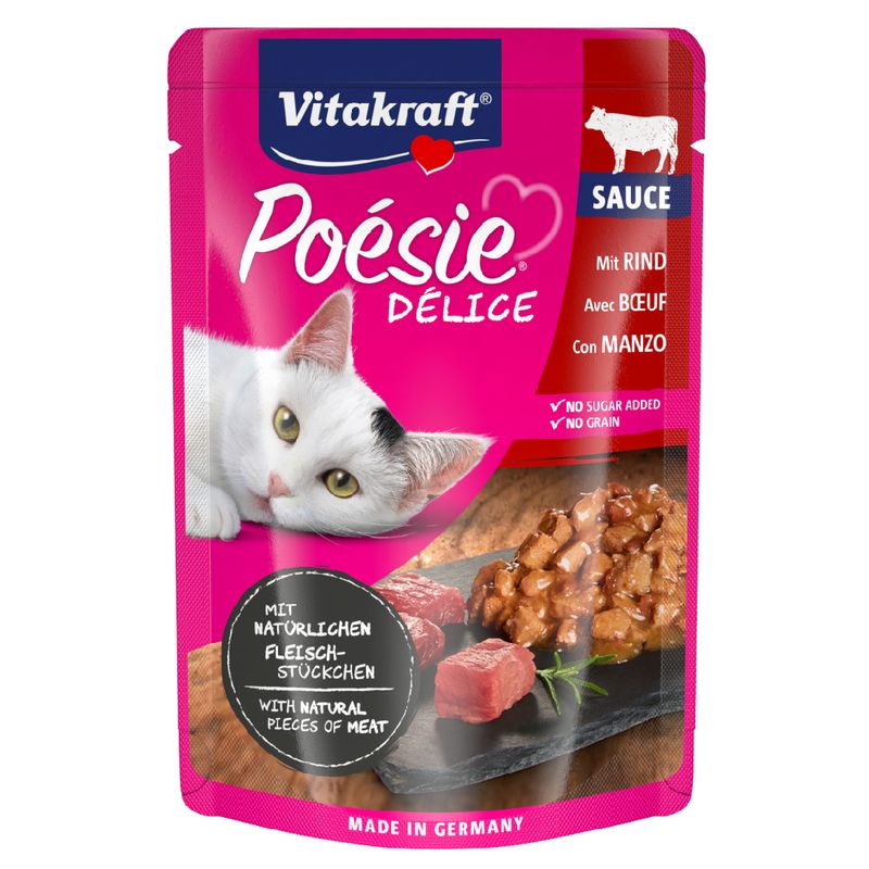 VITAKRAFT POESIE DELICE SAUCE BUSTA 0.085gr