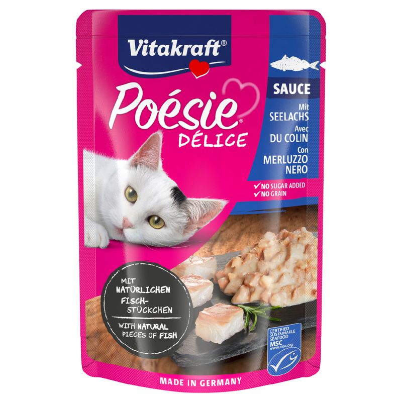 VITAKRAFT POESIE DELICE SAUCE BUSTA 0.085gr