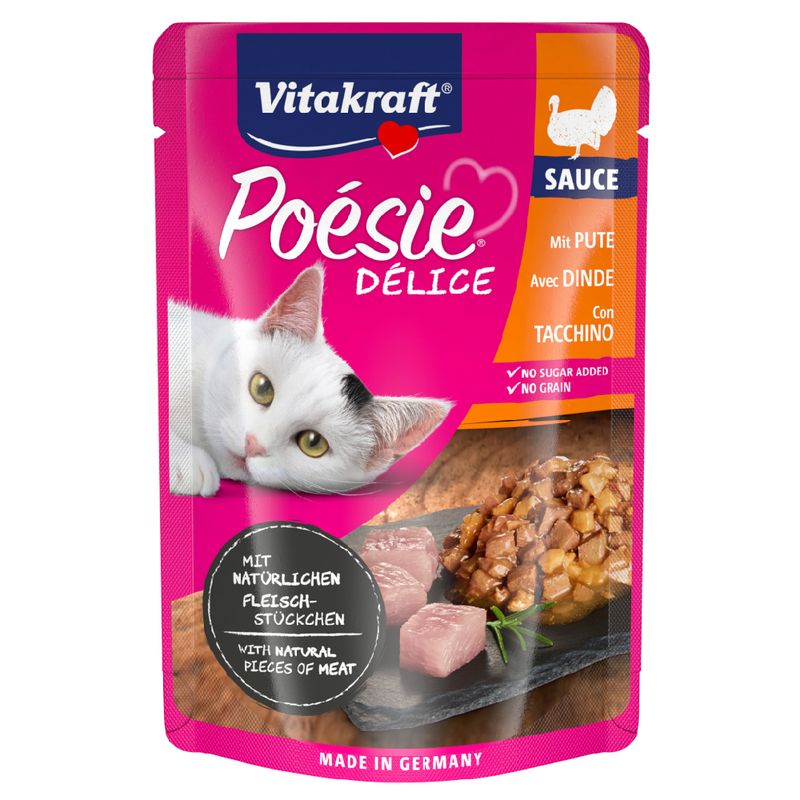 VITAKRAFT POESIE DELICE SAUCE BUSTA 0.085gr