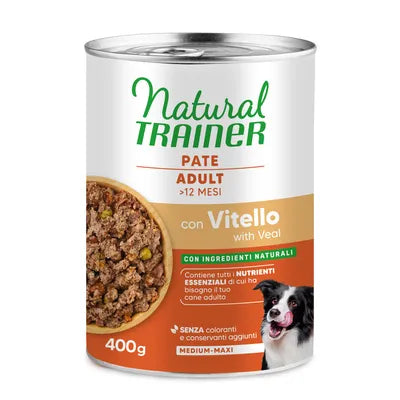 NATURAL TRAINER ADULT PATE' VIELLO 400G
