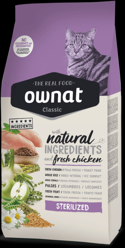OWNAT GATTO CLASSIC STERILIZZATO  1,5KG
