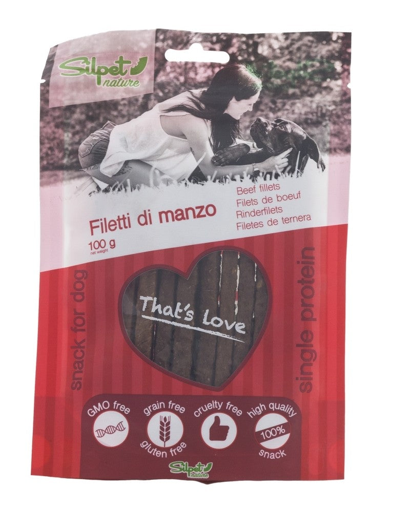 SILPET Filetti di carne 100GR