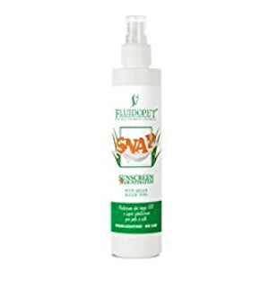 FLUIDOPET SNAP SPRAY 200ML Protezione Solare con Aloe Vera e Argan