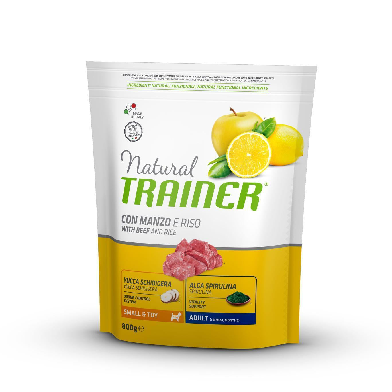 Natural Trainer Adult Mini con Manzo 800g