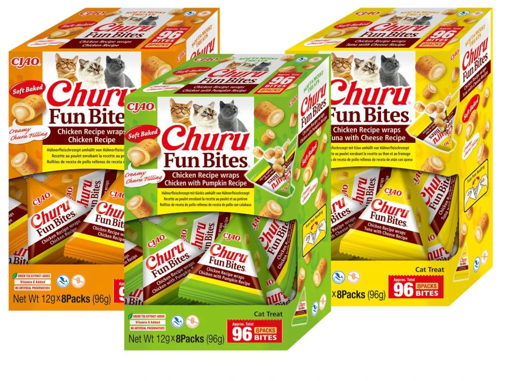 CHURU FUN BITES WRAP 12 X 8PACKS