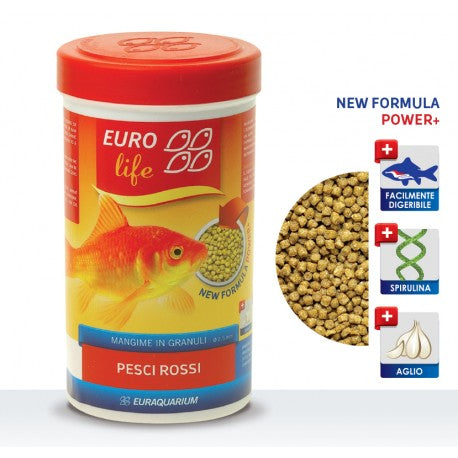 MANGIME EURO LIFE PESCI ROSSI GRANULI 250ml