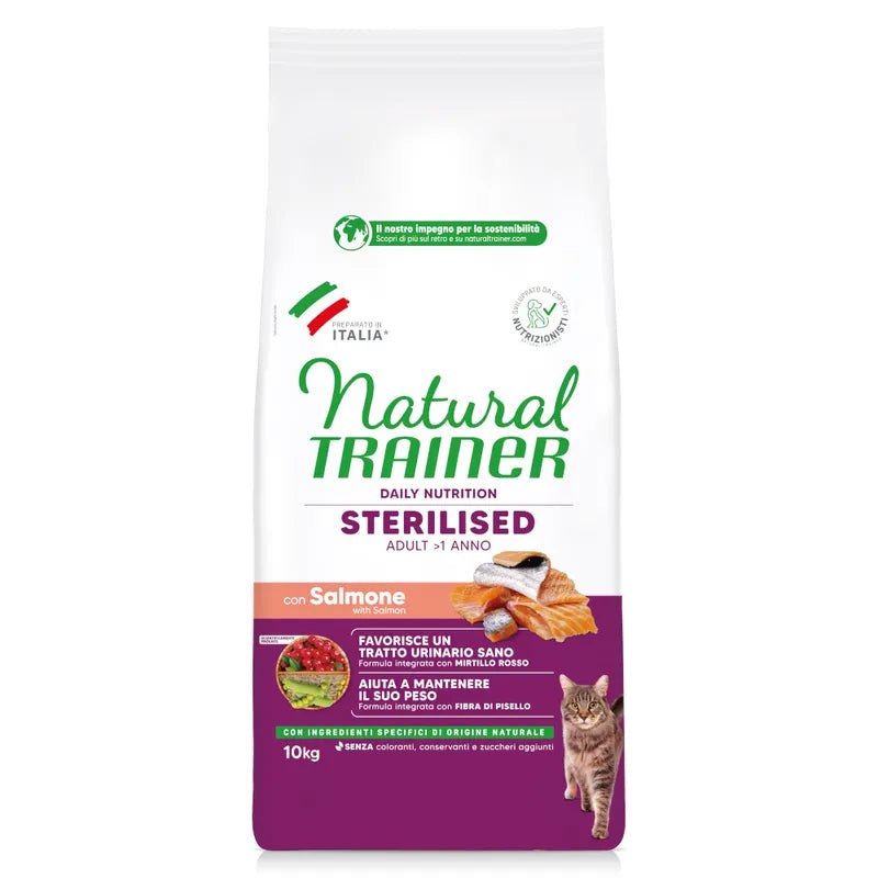 NATURAL TRAINER GATTO STERILIZZATO 10KG