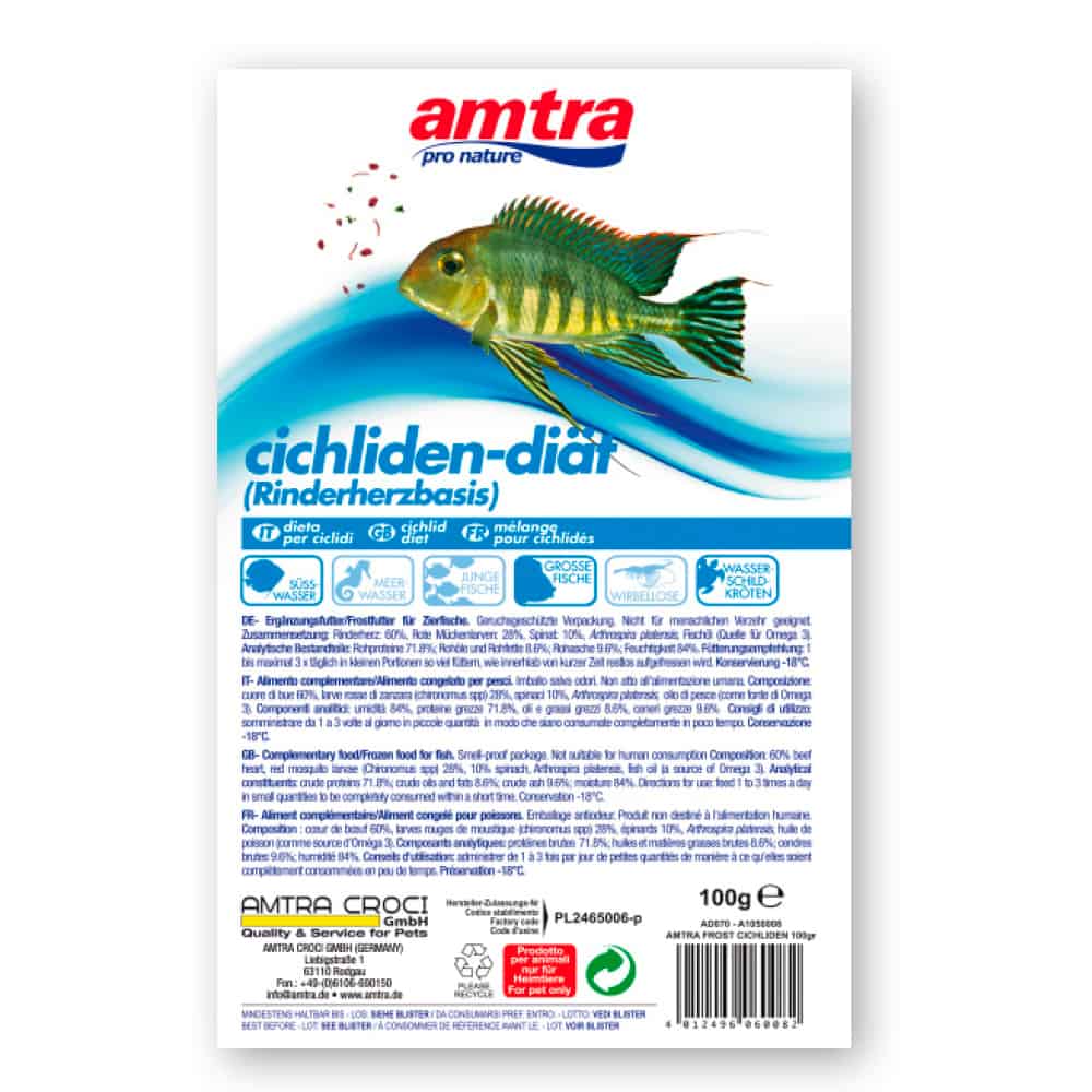 AMTRA FROST BLISTER DIETA per CICLIDI