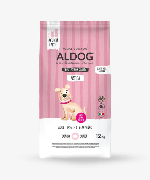 ALDOG ARTICA SALMONE MEDIUM LARGE 12KG