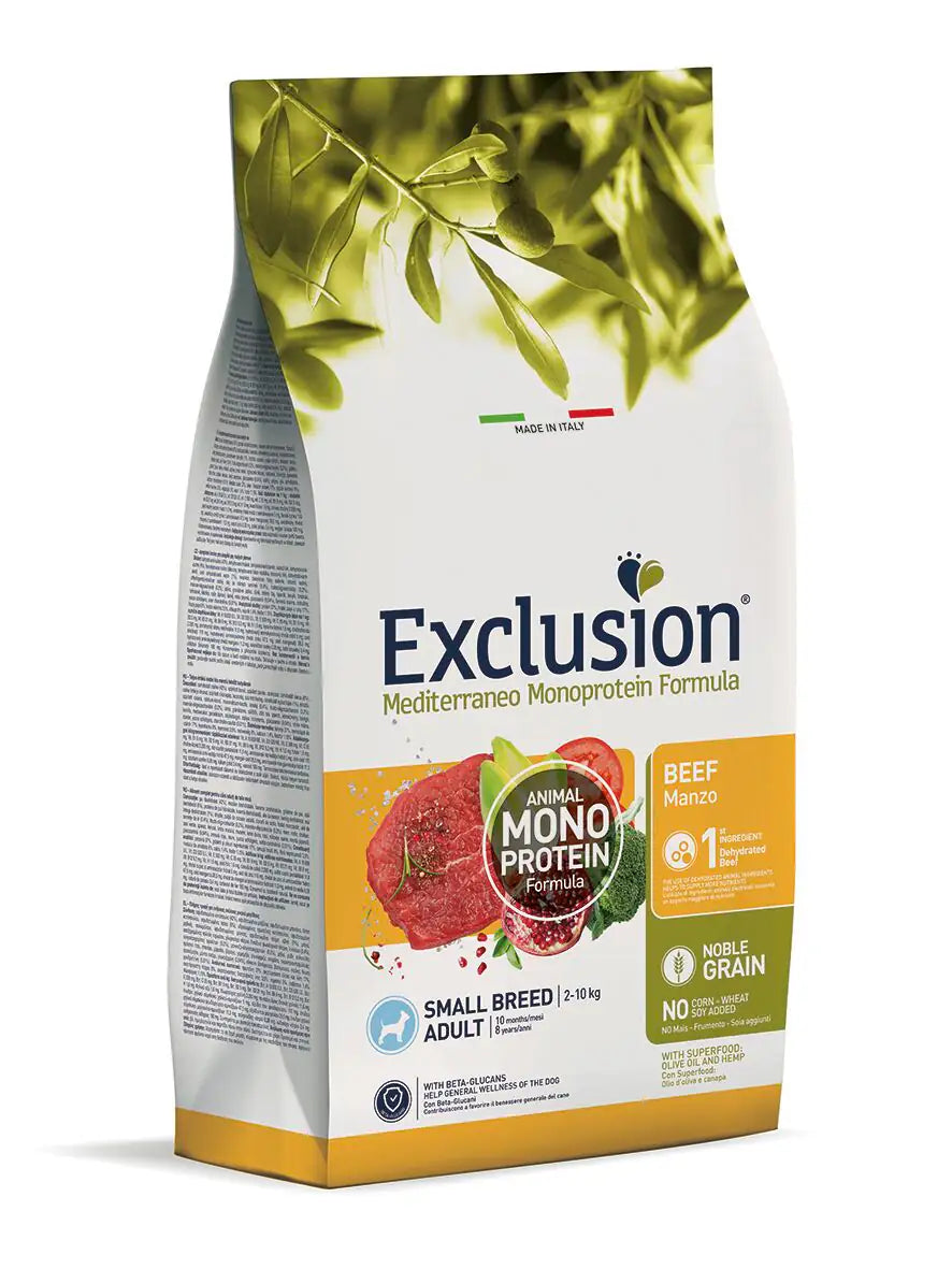 EXCLUSION ADULT SMALL MANZO 7KG