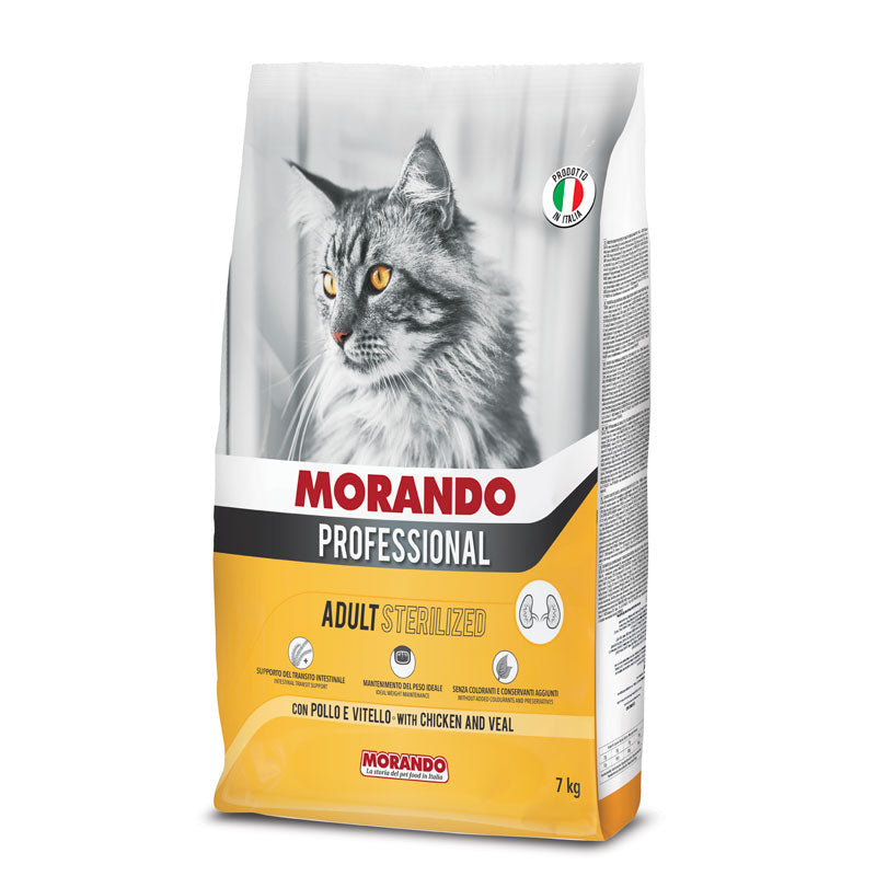 MORANDO PROFESSIONAL GATTO STERILIZZATO 7KG