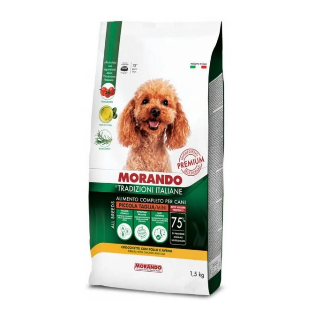 LE TRADIZIONI ITALIANE POLLO E AVENA 1.5KG - MORANDO