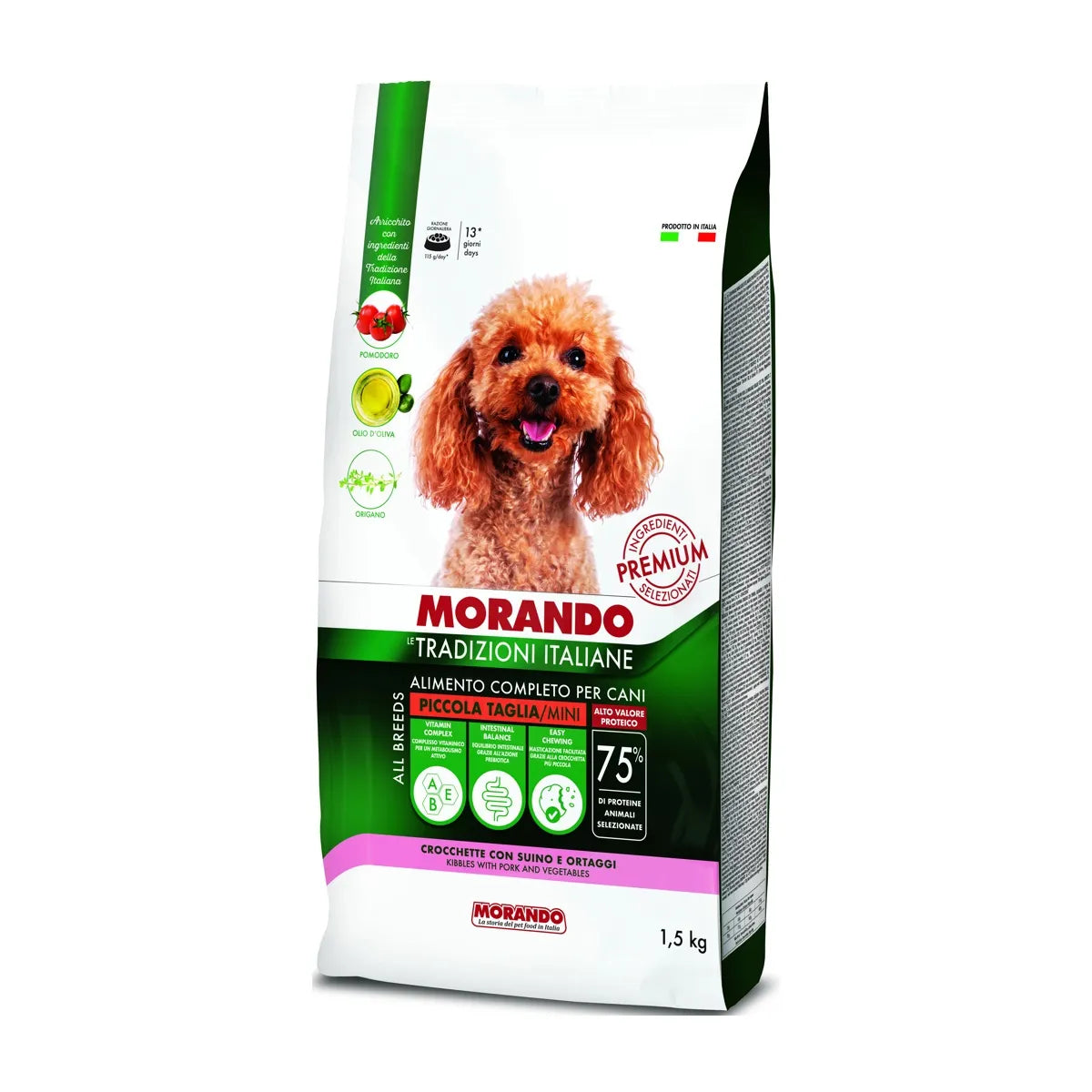 LE TRADIZIONI ITALIANE SUINO E ORTAGGI 1.5KG - MORANDO