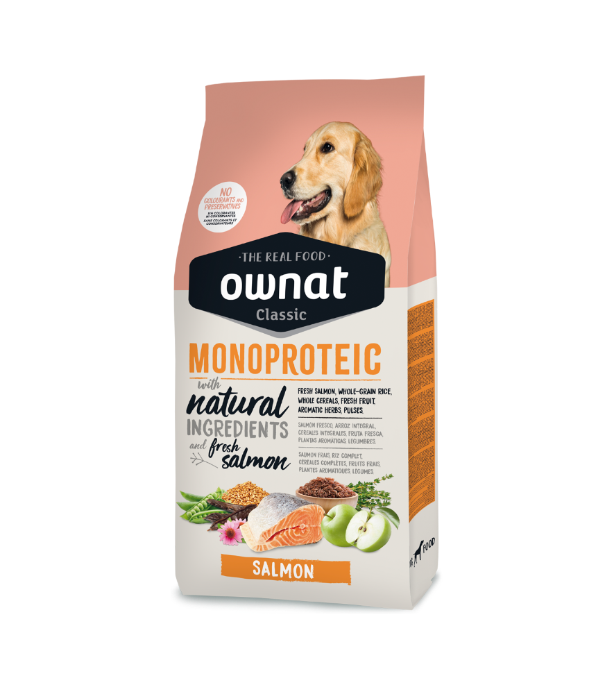 OWNAT CLASSIC MONOPROTEICO SALMONE 12KG