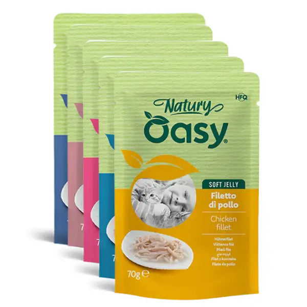 OASY CAT SOFT JELLY BUSTA 70GR
