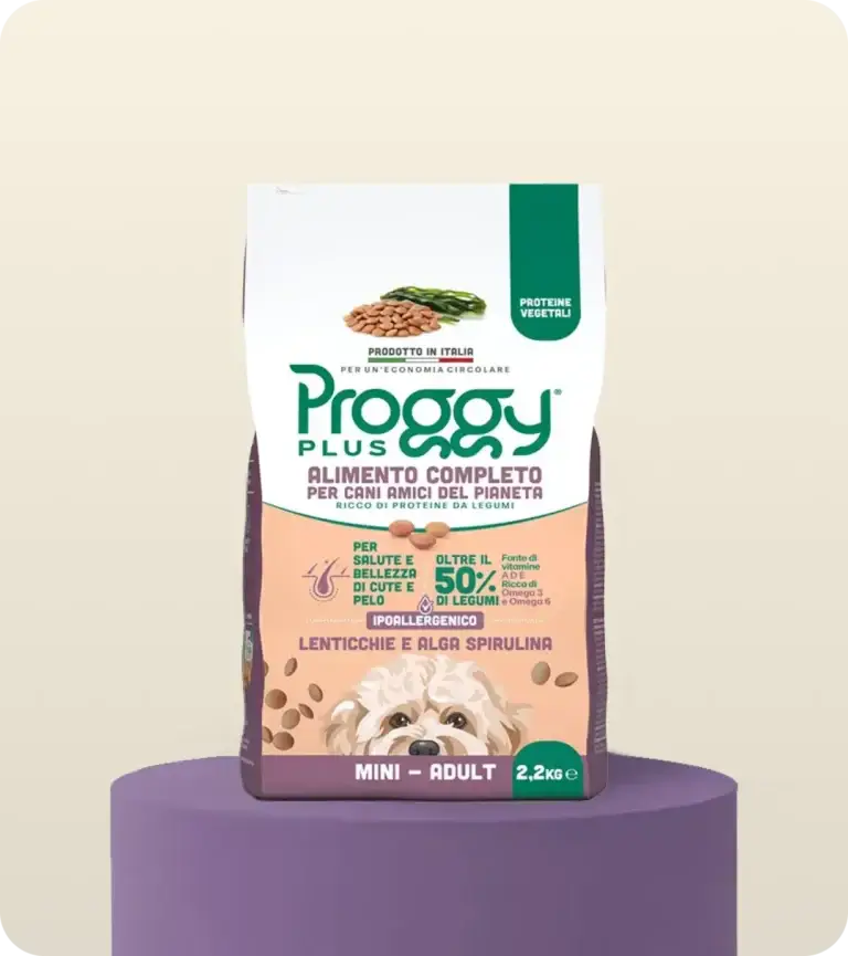 PROGGY PLUS LENTICCHE E ALGA SPIRULINA MINI 2,2KG