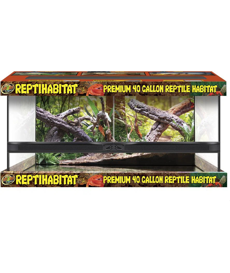 ZOOMED REPTIHABITAT DOUBLE DOOR 76X30X40cm