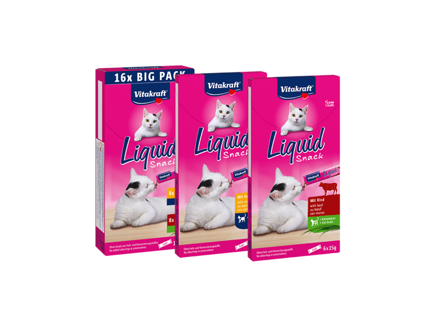 VITAKRAFT LIQUID SNACK 6X15GR