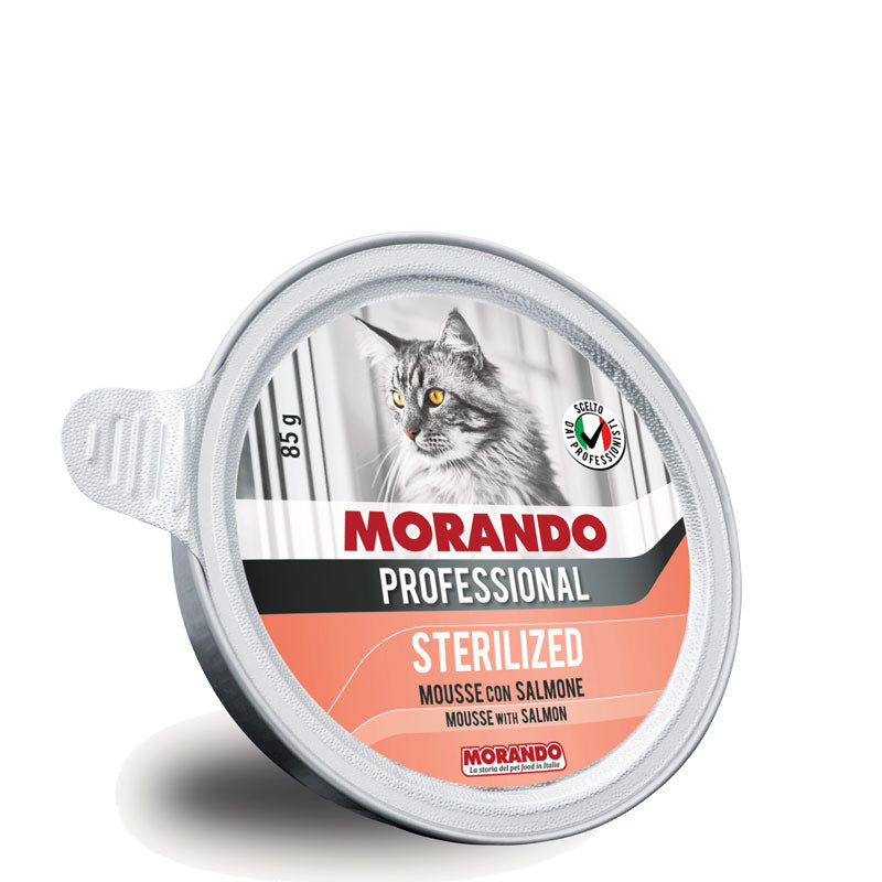 MORANDO PROFESSIONAL MOUSSE GATTO STERILIZZATO 85gr