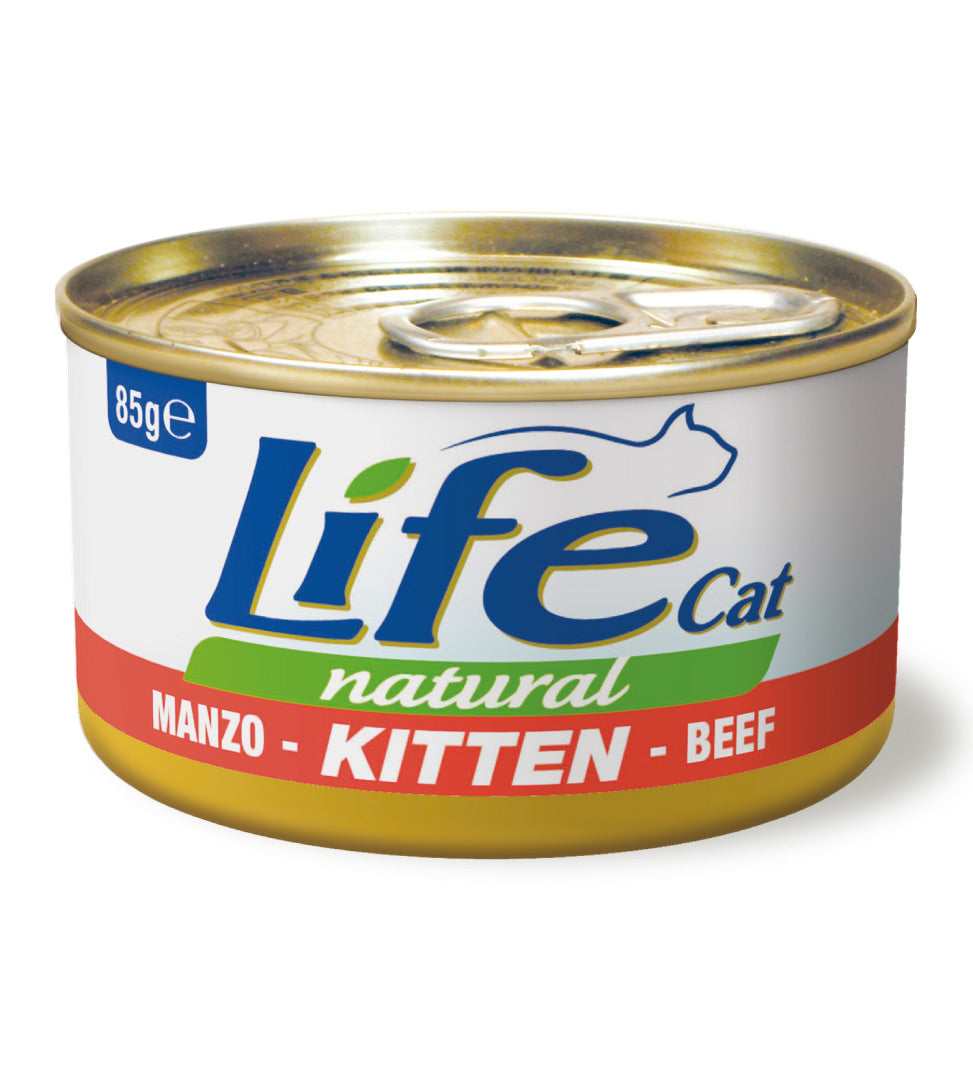 LIFE CAT NATURAL KITTEN 85GR