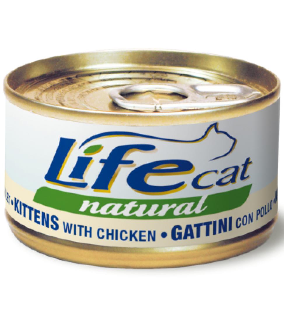 LIFE CAT NATURAL KITTEN 85GR