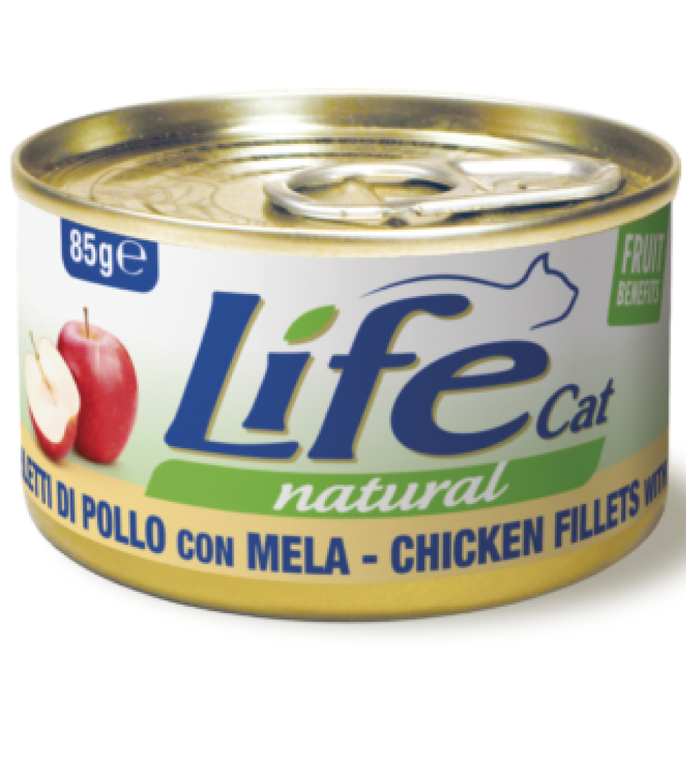 LIFE CAT NATURAL CON FRUTTA 85GR
