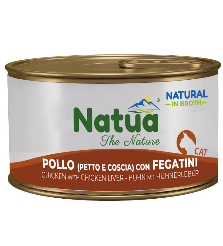 NATUA GATTO 85GR IN BRODO