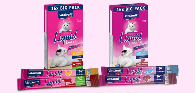 LIQUID SNACK 16X15g GATTO - VITAKRAFT